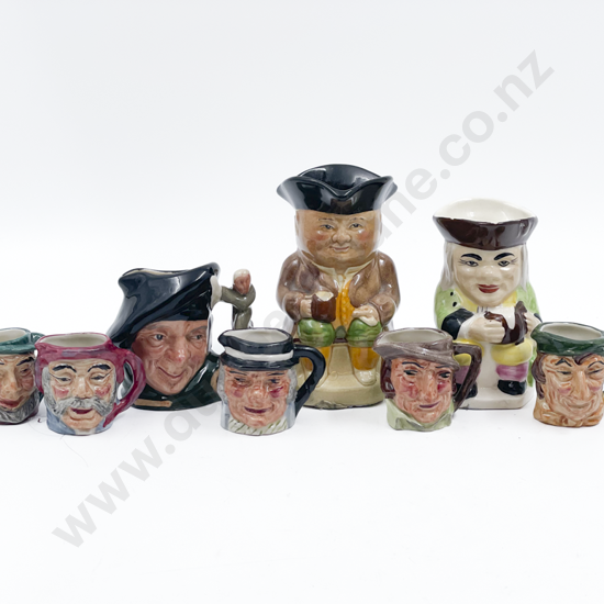 Small Quantity of Assorted Character Jugs