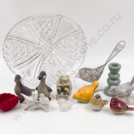 Small Quantity of Assorted Animal Ornaments Including Royal Albert