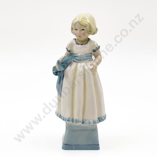 Royal Worcester Figure "Monday's Child is Fair of Face" (faults)