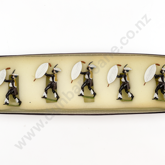 NZ Made Lead Figures " Zulu Regiment 1879"