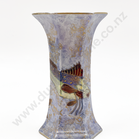 Wilton Ware Hexagonal Lustre Vase