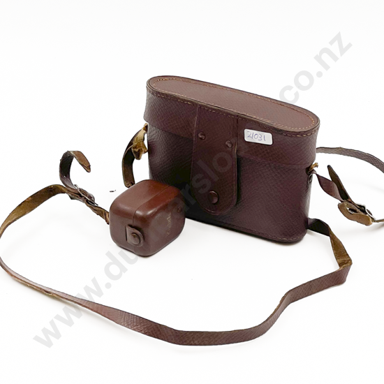 Vintage Leather Cased Camera