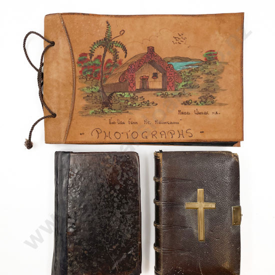 Photo Album Together with two Vintage Books