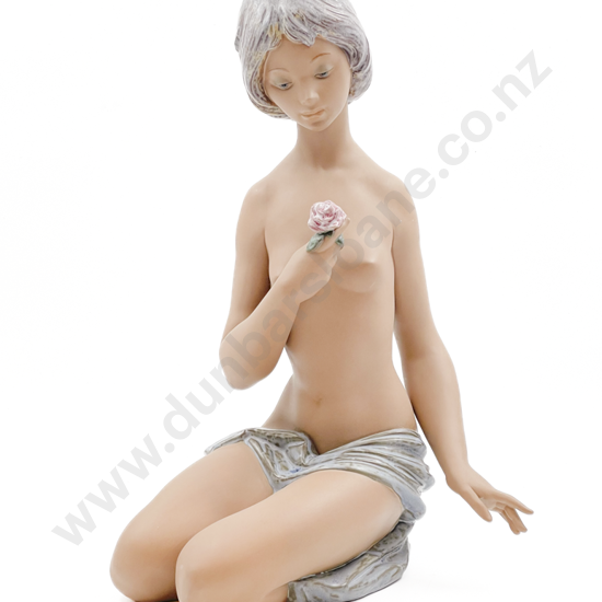 Large Lladro Bisque Figurine
