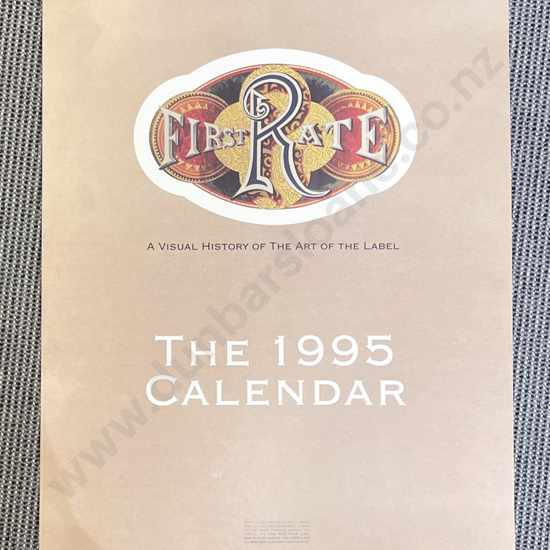 1995 Calendar "A visual History Of The Art Of The Label"