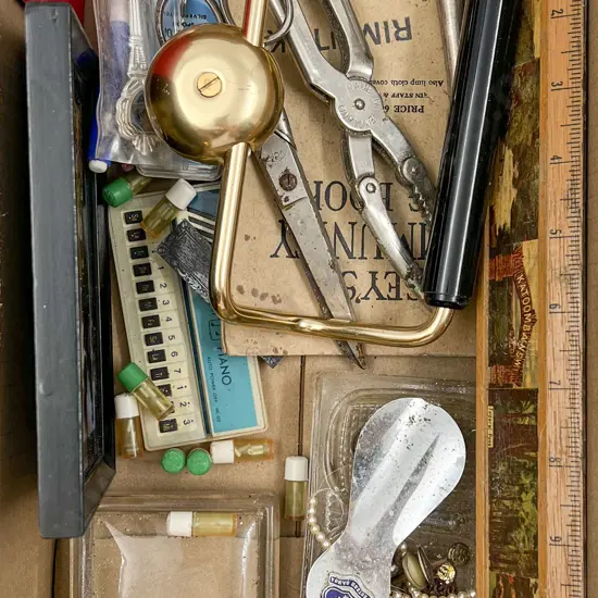 Small Box of Assorted Vintage