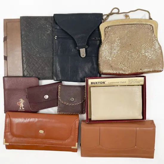 Box of Assorted Ladies Wallets etc