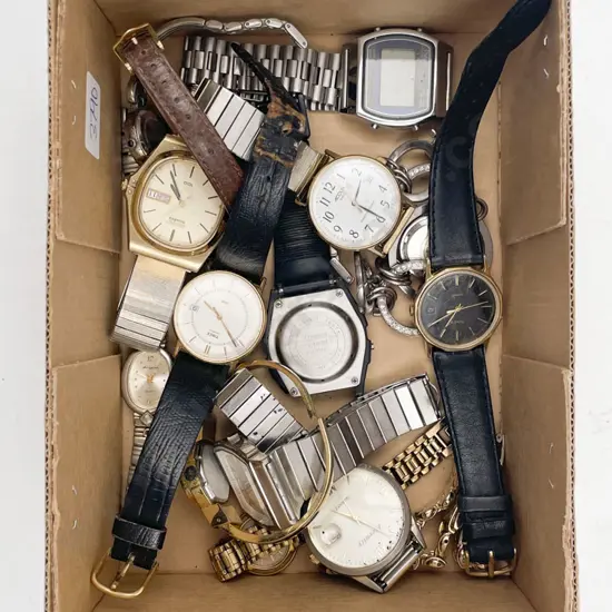 Small Box of Assorted Watches