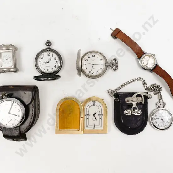 Box of Assorted Including Pocket Watches etc