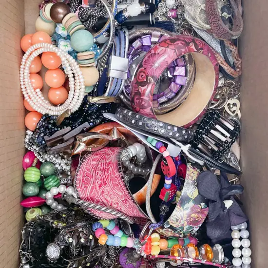 Box of Assorted Costume Jewellery