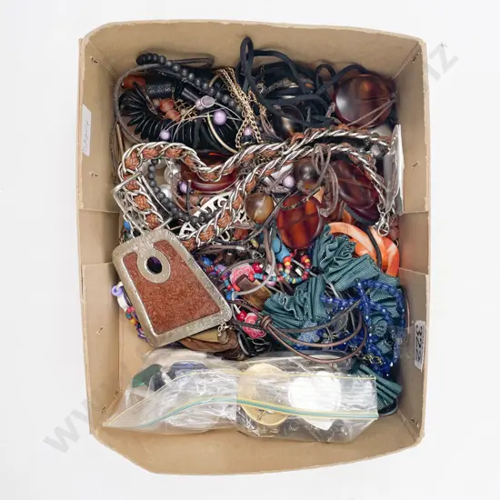 Box of Assorted Costume Jewellery