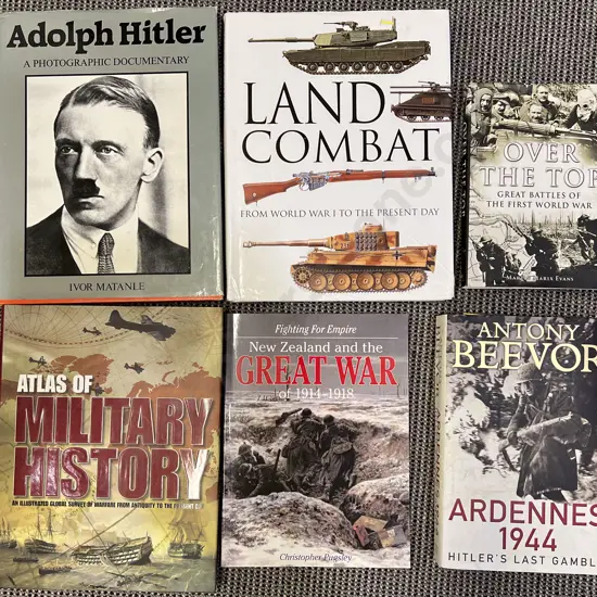 Six Assorted War Reference Volumes