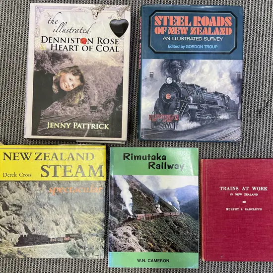 Five Assorted Railway Reference Volumes