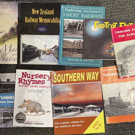 Nine Assorted Railway Reference Volumes
