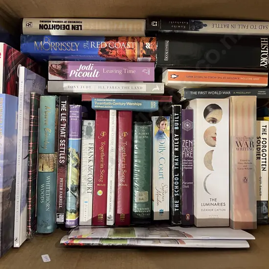 Box of Assorted Books
