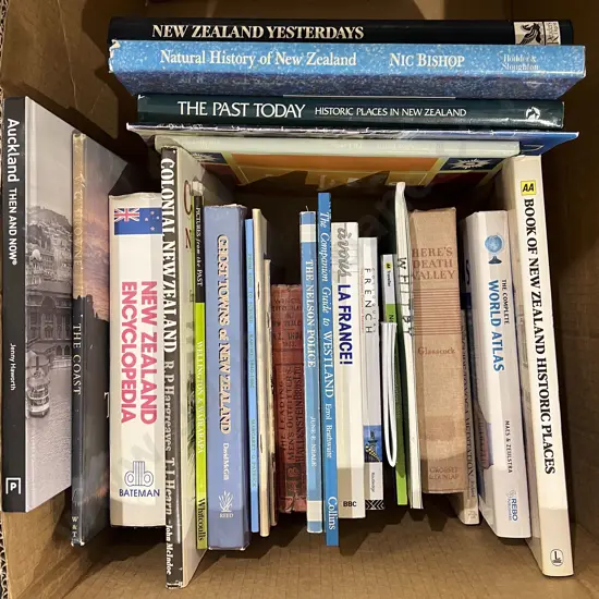 Box of Assorted Books