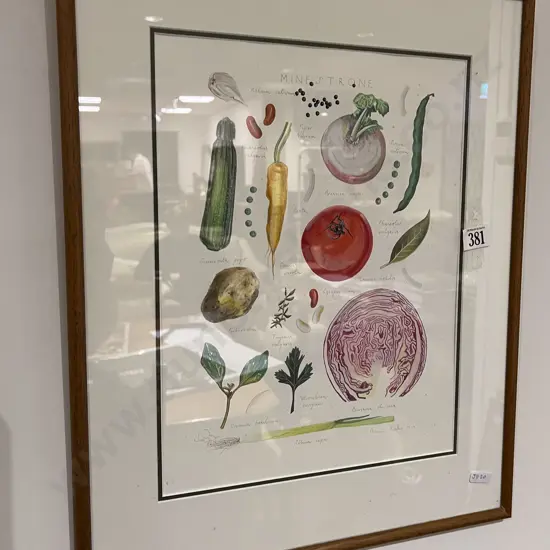 Bronwyn Little - Recipe - Ink W/C & Pencil