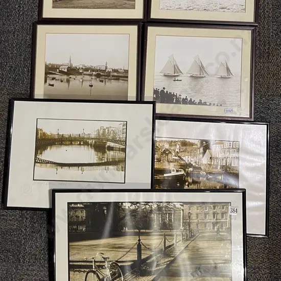 Seven Assorted Framed Photography Works