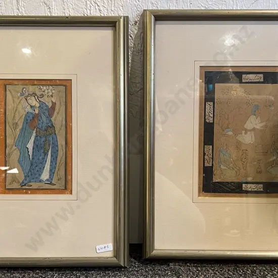 Two Mogul Works on Paper