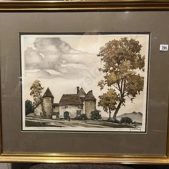 Signed Limited Edition Dutch Print