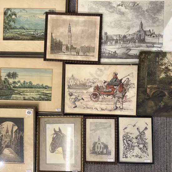 Ten Assorted Artworks