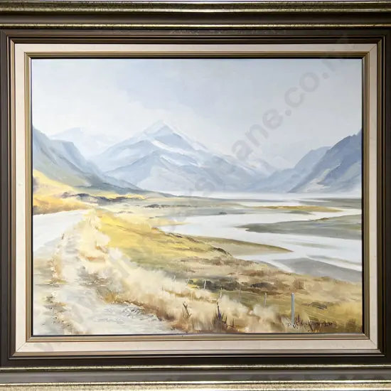 P. O. McAlister - Landscape - Oil on Board