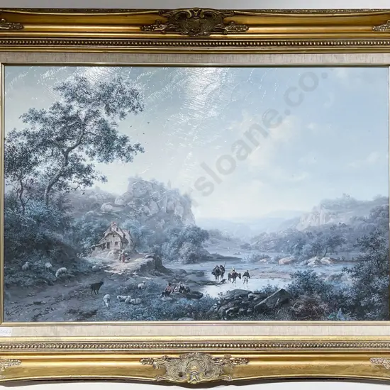 Gilt Framed Classical Print