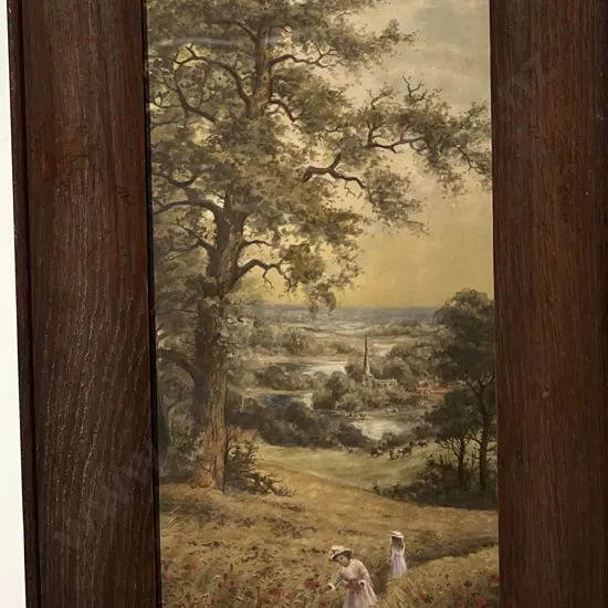 Vintage Oak Framed Print