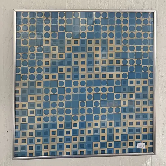 Victor Vasarely - Zebegen Print