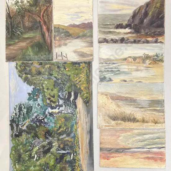 Small Quantity of Assorted Loose Oil Works