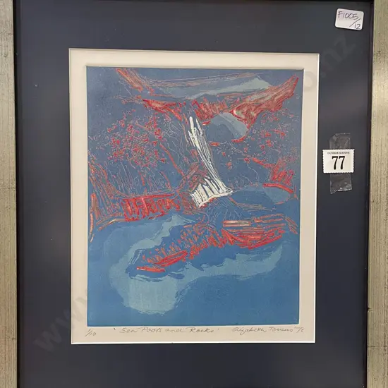 Unknown Artist - Sea Pools and Rocks