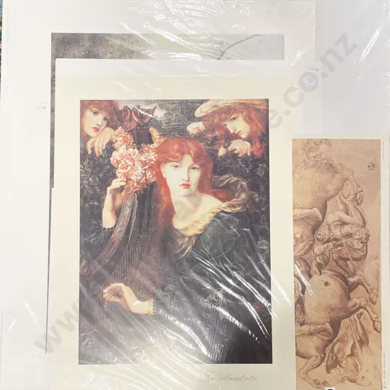 Twelve Assorted Prints (unframed)