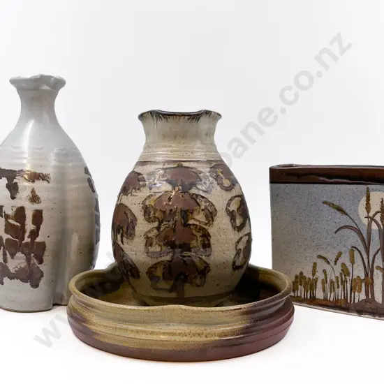 Four Pieces of Assorted Pottery
