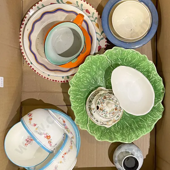 Box of Assorted Fancy China