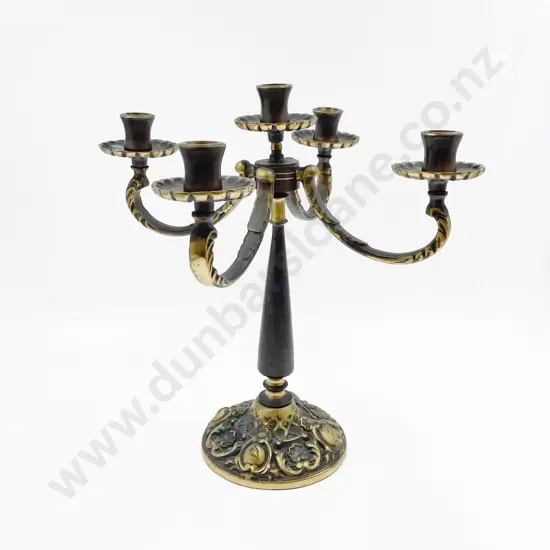 Heavy Brass Candelabra