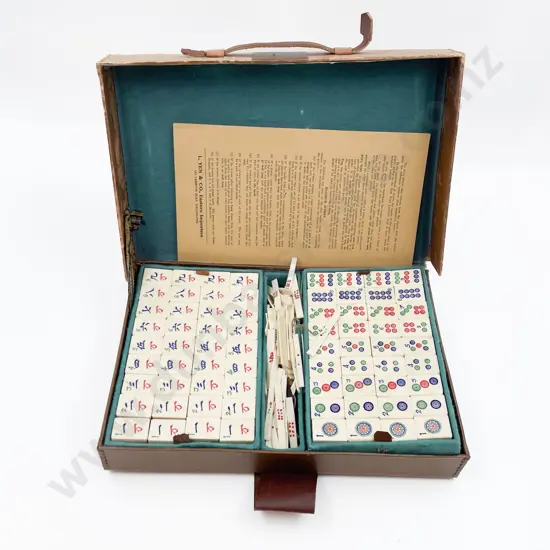 Mahjong Set in Case