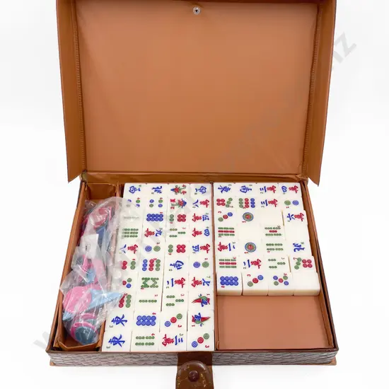 Mahjong Set in Case