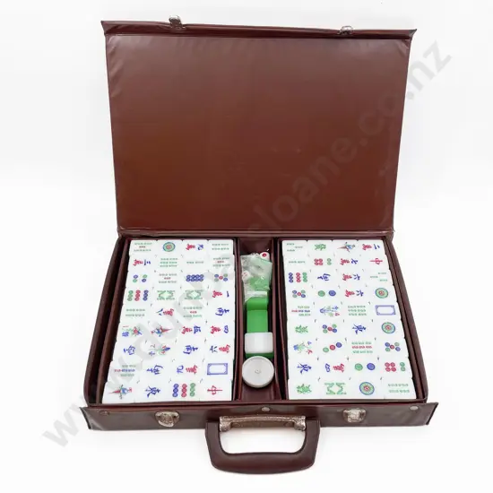 Mahjong Set in Case