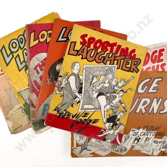 Quantity of Assorted Lodge Laughs Vintage Comics