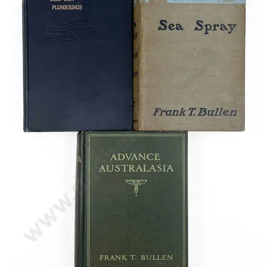 Three Frank T. Bullen Volumes