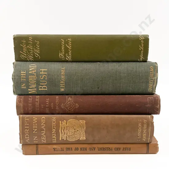 Five Assorted Mostly NZ Reference Volumes