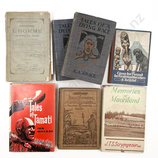 Seven Assorted Mostly NZ Reference Volumes