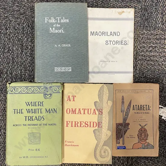 Four Assorted Early NZ Reference Volumes
