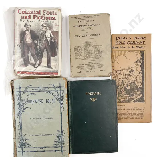 Five Assorted Early NZ References