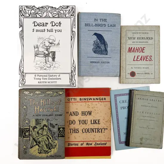 Eight Assorted Pamphlets & NZ Reference VOlumes
