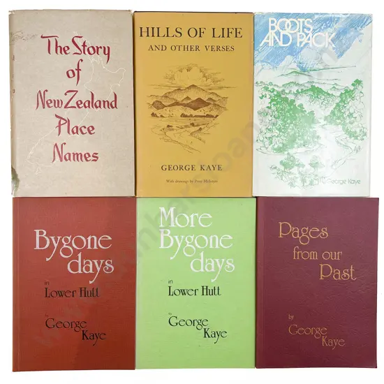 Six Assorted NZ Reference