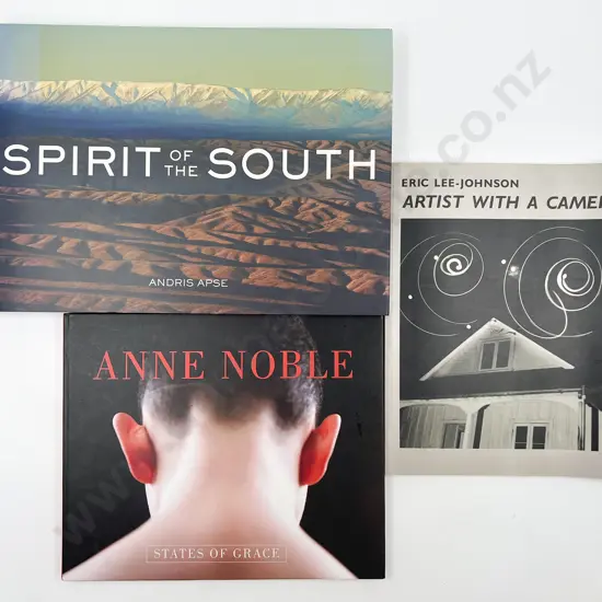 Three NZ Photography Reference Volumes