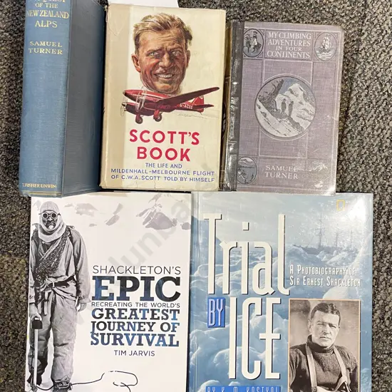 Box of Assorted NZ Exploration Volumes