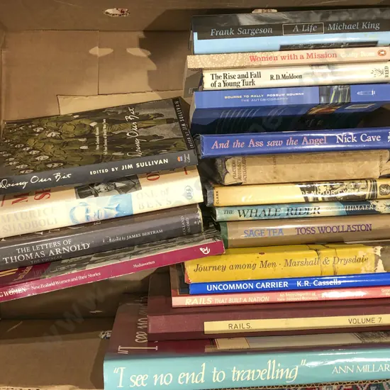 Box of Mostly NZ Reference Volumes