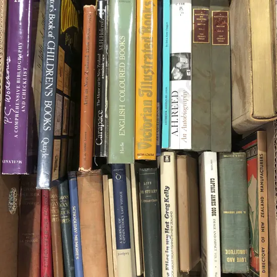 Box of Assorted Books